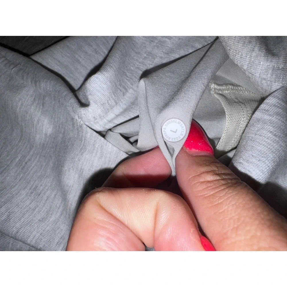 Lululemon Mens City Sweat Hoodie Rose Bowl Game Heathered Grey Large LM3ATLS